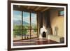 Fireplace-Lorna Patrick-Framed Collectable Print