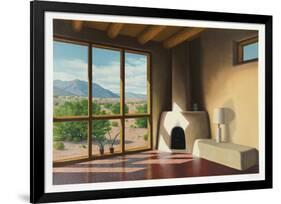 Fireplace-Lorna Patrick-Framed Collectable Print