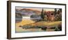 Fireside Retreat-Dubravko Raos-Framed Giclee Print