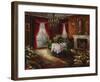 Fireside Supper-Foxwell-Framed Art Print