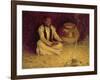 Fireside-Eanger Irving Couse-Framed Giclee Print