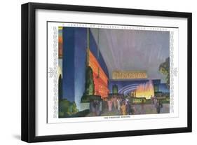 Firestone Building,Chicago World Fair-null-Framed Art Print