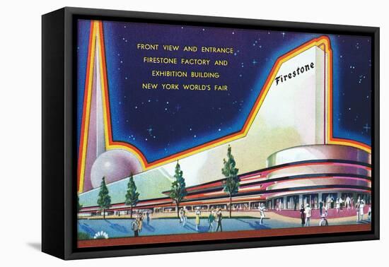 Firestone Building, New York World's Fair-null-Framed Stretched Canvas