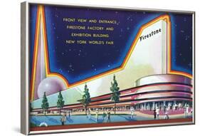 Firestone Building, New York World's Fair-null-Framed Art Print