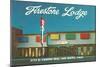 Firestone Lodge Motel-null-Mounted Art Print