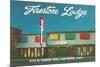 Firestone Lodge Motel-null-Mounted Premium Giclee Print