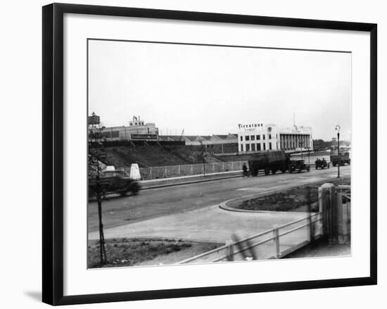 Firestone Tyre Factory-null-Framed Photographic Print