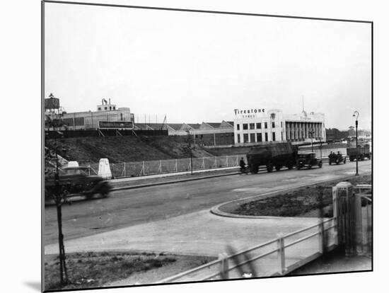 Firestone Tyre Factory-null-Mounted Photographic Print