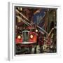 Firetruck at Night, 1943-null-Framed Giclee Print