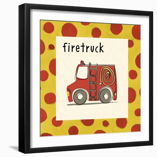 Firetruck-null-Framed Giclee Print