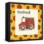 Firetruck-null-Framed Stretched Canvas