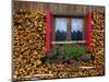 Firewood, Vigo di Fassa, Fassa Valley, Trento Province, Trentino-Alto Adige/South Tyrol, Italy-Frank Fell-Mounted Photographic Print