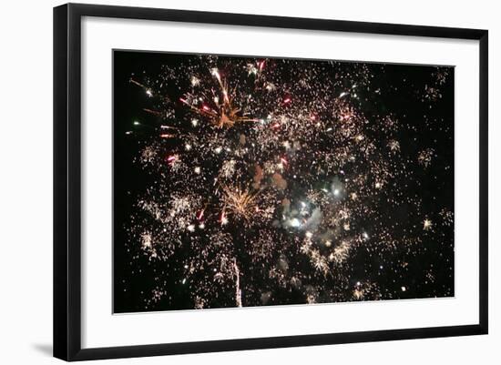 Firework Display, 2005-Peter Thompson-Framed Photographic Print