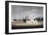 Firework Display in Green Park, Westminster, London, 1814-Matthew Dubourg-Framed Giclee Print