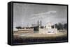 Firework Display in Green Park, Westminster, London, 1814-Matthew Dubourg-Framed Stretched Canvas