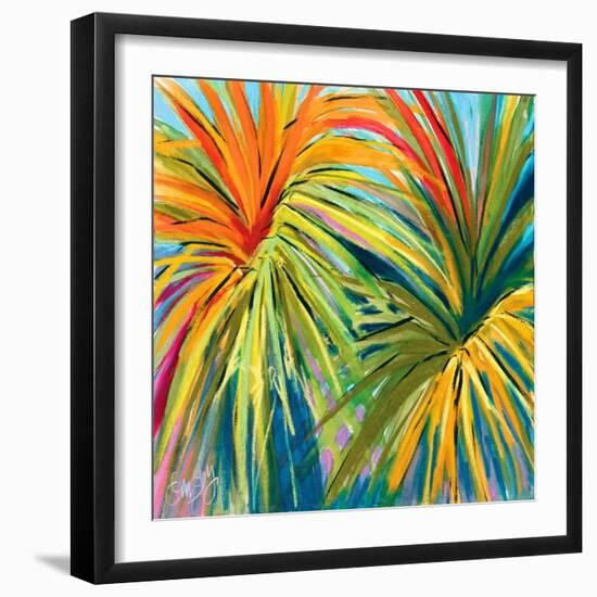 Firework Leaves-Ormsby, Anne Ormsby-Framed Art Print