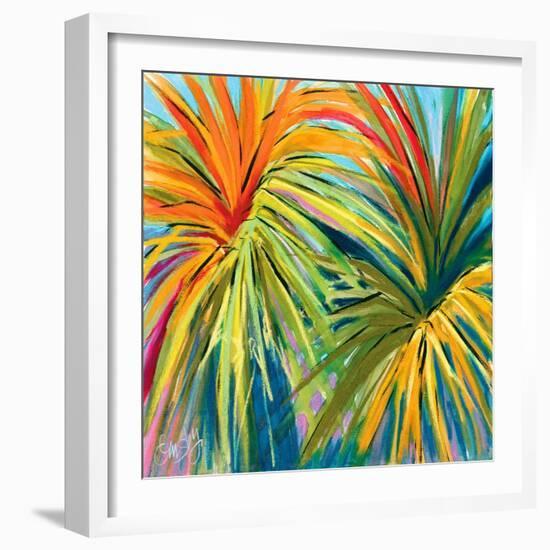 Firework Leaves-Ormsby, Anne Ormsby-Framed Art Print