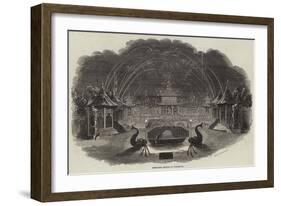 Firework Temple at Vauxhall-null-Framed Giclee Print