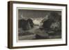 Fireworks, a Sketch at the Crystal Palace-Charles Auguste Loye-Framed Giclee Print