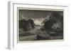 Fireworks, a Sketch at the Crystal Palace-Charles Auguste Loye-Framed Giclee Print