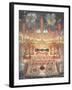 Fireworks and Illumination on Juny 16, 1744 in Moscow, Mid of the 18th C-null-Framed Giclee Print