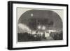 Fireworks at Birr Castle, Parsonstown, the Seat of the Earl of Rosse-null-Framed Giclee Print