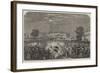 Fireworks at Moorshedabad-null-Framed Giclee Print