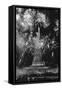 Fireworks at Statue of Liberty-null-Framed Stretched Canvas