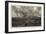 Fireworks at the Crystal Palace, a View of the Gardens from One of the Terraces-null-Framed Giclee Print