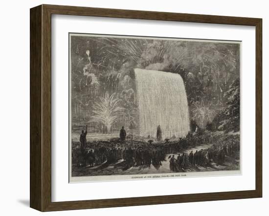 Fireworks at the Crystal Palace-null-Framed Giclee Print