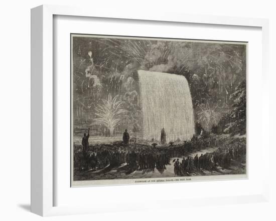 Fireworks at the Crystal Palace-null-Framed Giclee Print