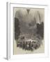 Fireworks at Vauxhall Gardens-null-Framed Giclee Print