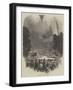 Fireworks at Vauxhall Gardens-null-Framed Giclee Print