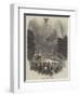 Fireworks at Vauxhall Gardens-null-Framed Giclee Print