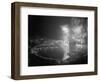 Fireworks Bursting over the Port of Monaco-null-Framed Photographic Print