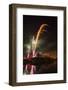 Fireworks, Caerphilly Castle, Caerphilly, South Wales, United Kingdom, Europe-Billy Stock-Framed Photographic Print