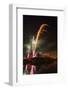 Fireworks, Caerphilly Castle, Caerphilly, South Wales, United Kingdom, Europe-Billy Stock-Framed Photographic Print
