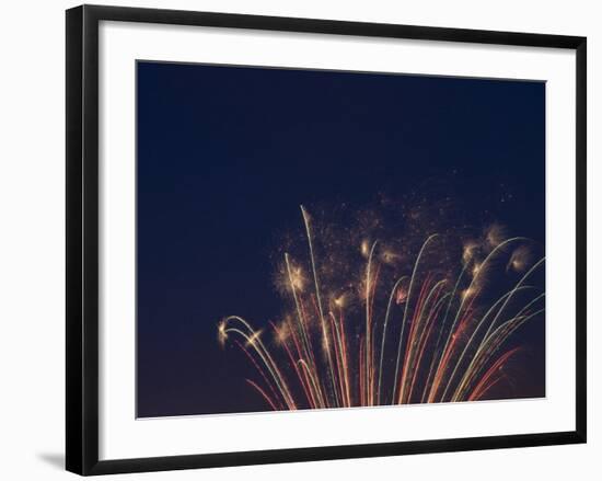 Fireworks Celebrating the 4th of July, Miami, Florida, USA-Angelo Cavalli-Framed Photographic Print