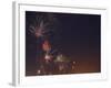 Fireworks Celebrating the 4th of July, Miami, Florida, USA-Angelo Cavalli-Framed Photographic Print