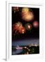 Fireworks Display Over Niagara Falls-Tony Craddock-Framed Photographic Print