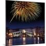 Fireworks Display, Venice-Tony Craddock-Mounted Premium Photographic Print