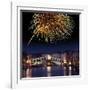 Fireworks Display, Venice-Tony Craddock-Framed Photographic Print