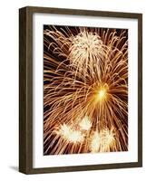 Fireworks Display-Steve Bavister-Framed Photographic Print