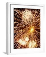 Fireworks Display-Steve Bavister-Framed Photographic Print