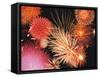 Fireworks Display-null-Framed Stretched Canvas