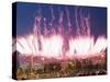 Fireworks During the Opening Ceremony of the 2008 Olympic Games, Beijing, China-Kober Christian-Stretched Canvas