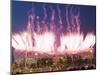 Fireworks During the Opening Ceremony of the 2008 Olympic Games, Beijing, China-Kober Christian-Mounted Photographic Print