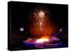 Fireworks Erupt During the Opening Ceremonies of the 2002 Winter Olympics in Salt Lake City-null-Stretched Canvas