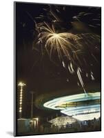 Fireworks Exploding over Iowa State Fair-John Dominis-Mounted Photographic Print