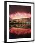 Fireworks Explods over National Stadium During the Opening Ceremony of Beijing 2008 Olympics-null-Framed Photographic Print